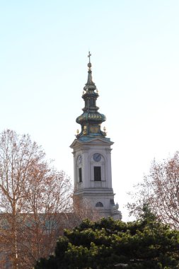 Belgrad. Sırbistan kule saati