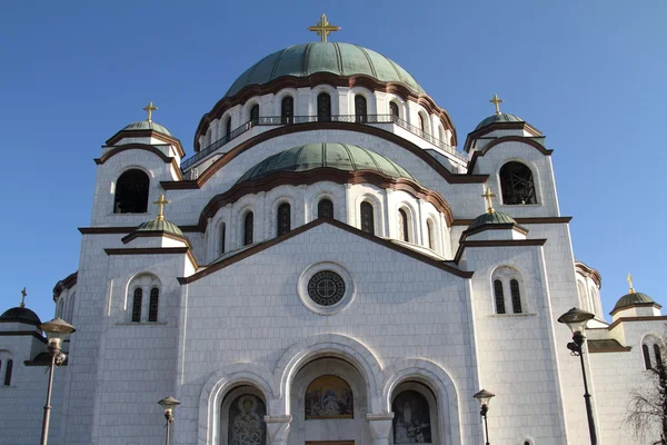 Catedral de St. Savvy.Belgrad.Serbiya — Fotografia de Stock