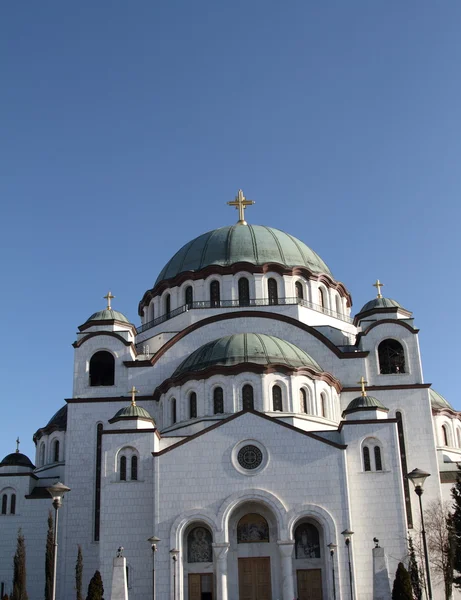Cathédrale de St. Savvy.Belgrad.Serbiya — Photo