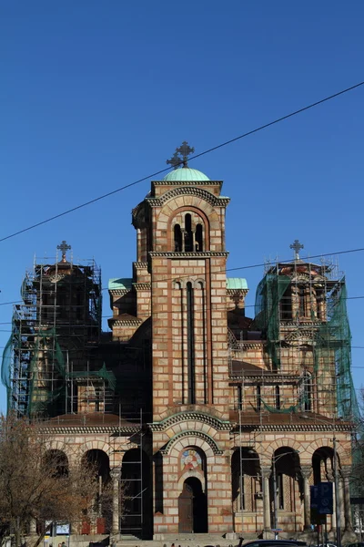 La Iglesia de la Santa Marca.Belgrad.Serbiya —  Fotos de Stock