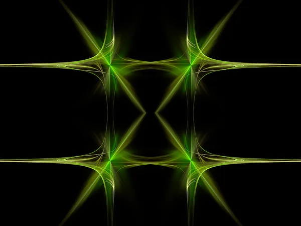 Quadro fractal — Fotografia de Stock