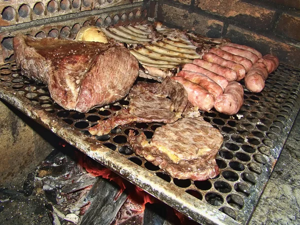 Delicioso churrasco — Fotografia de Stock