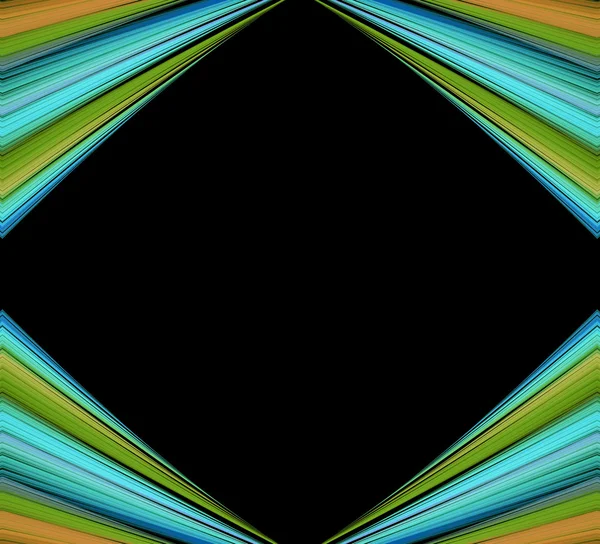 Αφηρημένη fractal πλαίσιο — Φωτογραφία Αρχείου