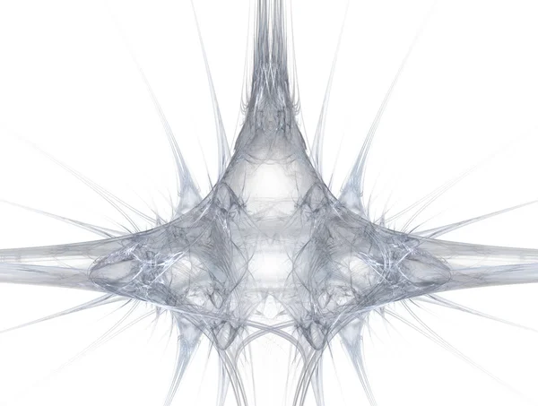 Фрактальный кристалл — стоковое фото