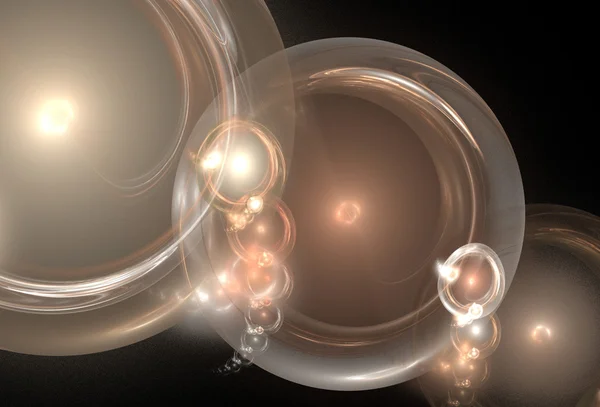 フラクタルの泡 — ストック写真