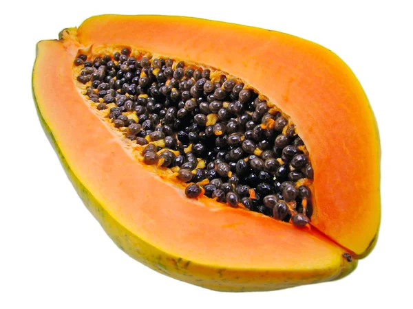 Fetta di papaya — Foto Stock