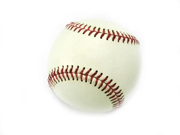 Baseball game ball isolated on white background — Stock Photo, Image