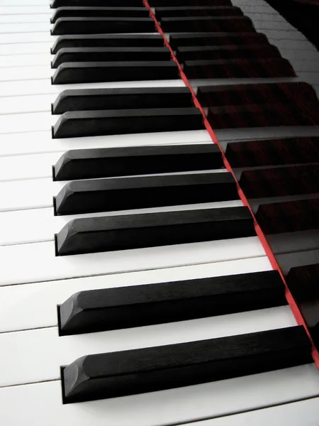 stock image Piano keyboard background