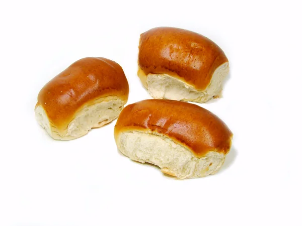 Three sweet breads — Stock Photo, Image