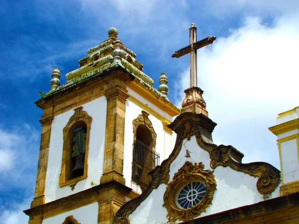 Historical church of lord of bonfim in the city of salvador - brazil — Stock Photo, Image