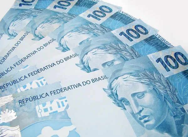 Nouvelle monnaie du Brésil — Photo