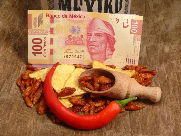 Meksykańskich mxn Peso — Zdjęcie stockowe