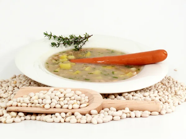 Bohnen-Suppe — Stockfoto