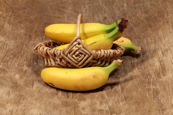 Splatnost miniaturní banán — Stock fotografie
