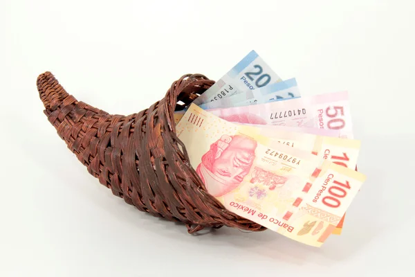 Peso meksykańskie — Zdjęcie stockowe
