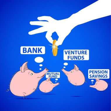 Piggy-bank clipart