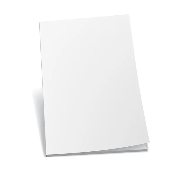 Livres blancs vides — Image vectorielle