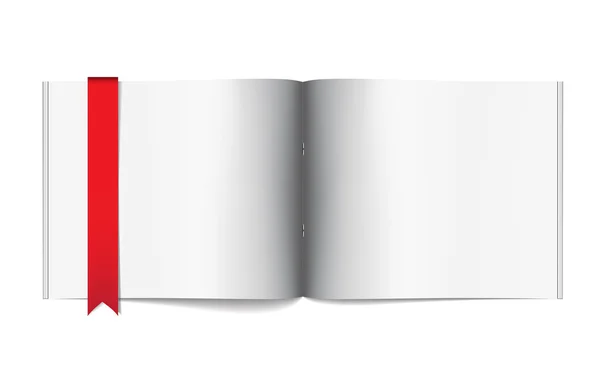 Modello di pagina vuota per il layout di design — Vettoriale Stock