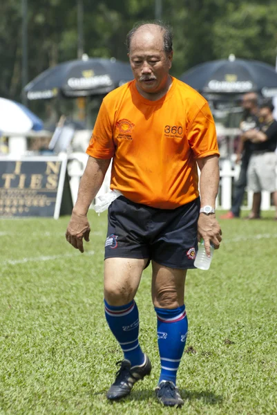 迈克尔 · 黎，为皇家雪兰莪俱乐部教练 — 图库照片