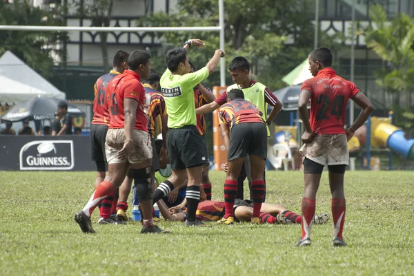 Player injured — Stock Photo, Image