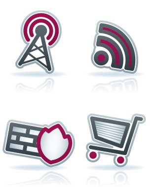 Internet Icons clipart