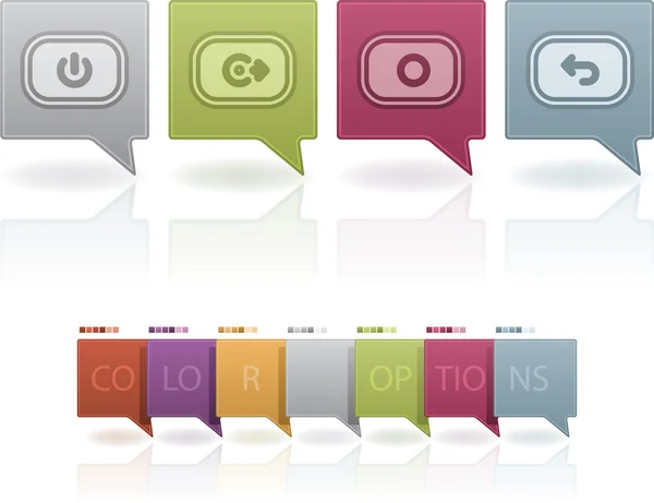 Phone Icons Status — Stock Photo, Image