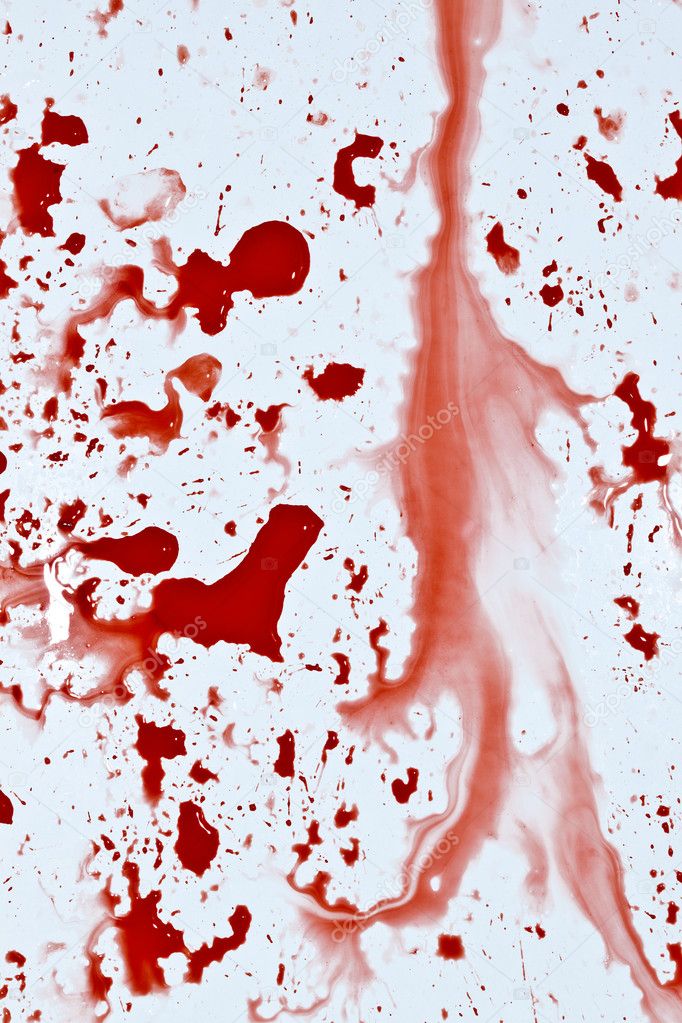 Blood splashes background