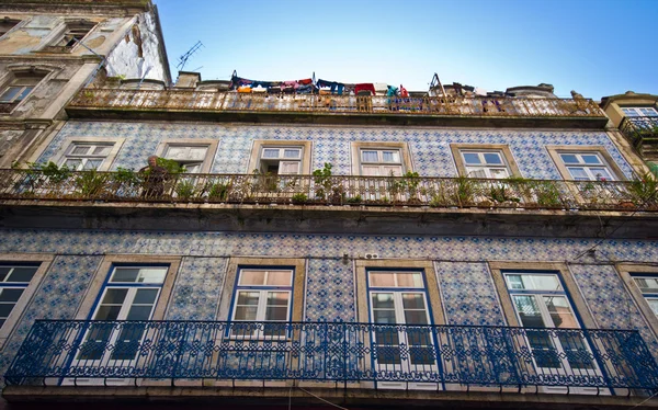 Domy w Lizbonie — Zdjęcie stockowe
