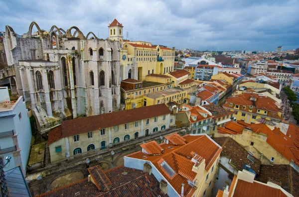 Pohled přes Lisabon — Stock fotografie
