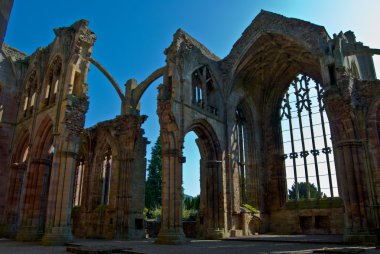 Melrose Abbey clipart