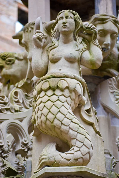 Linlithgow Palace Mermaid — Stock Photo, Image