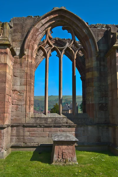 Melrose abbey — Stockfoto