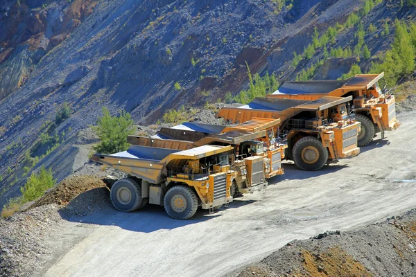 stock image Dumper trucks