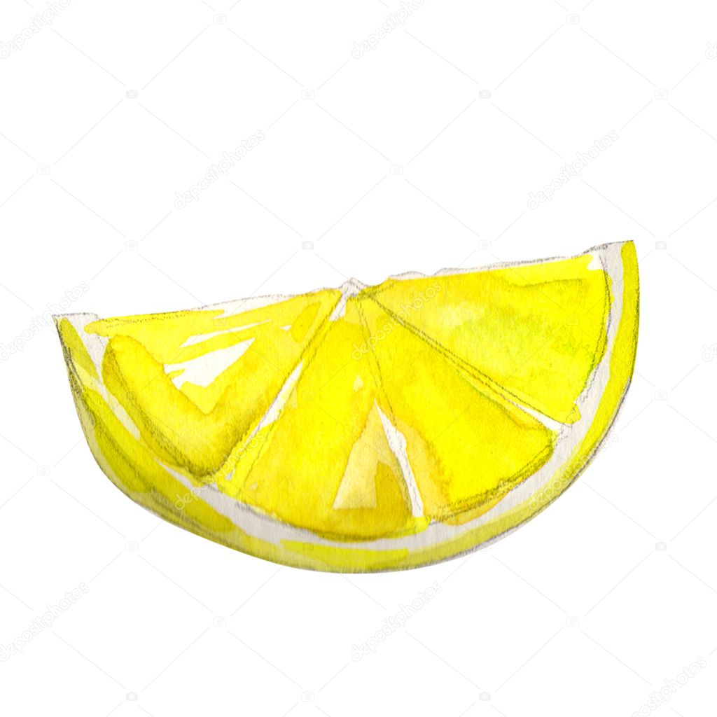 レモン 水彩写真素材 ロイヤリティフリーレモン 水彩画像 Depositphotos