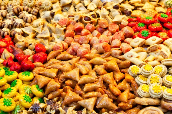 Hagyományos marokkói édességek Stock Kép