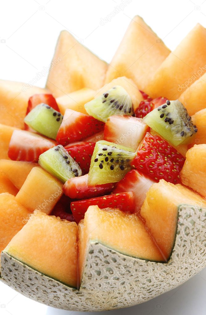 Fruit salad Close-up