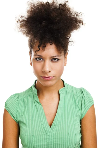 Frustrated angry woman — Stock Photo, Image