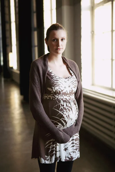 妊娠中の母親 — ストック写真
