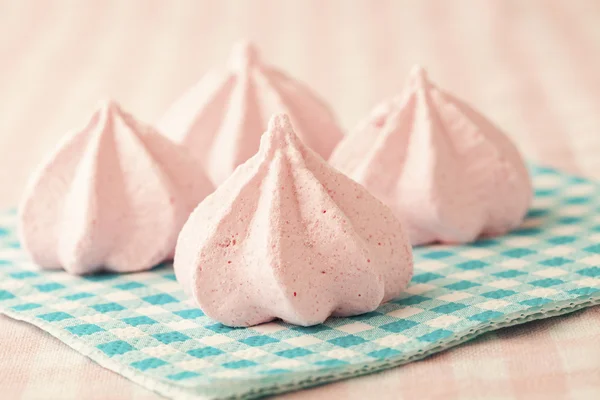 Roze meringue — Stockfoto