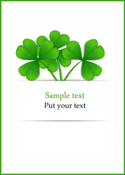Vector illustration dedicated to Saint Patrick's Day — Stock Vector