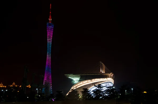 Guangzhou new TV Tower, the highest TV Tower in the world — стоковое фото