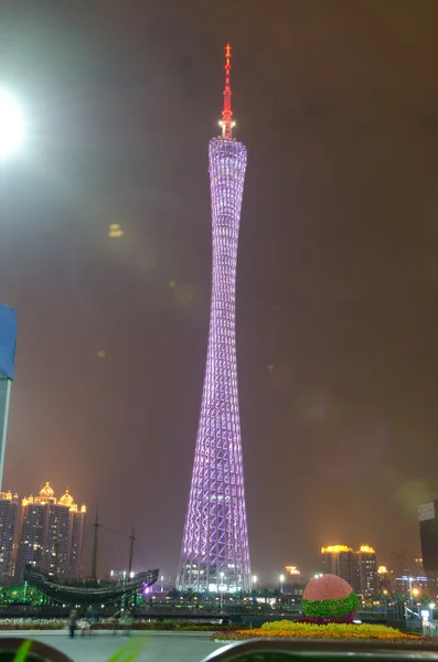 広州新テレビ塔は、世界で最も高い tv タワー — ストック写真