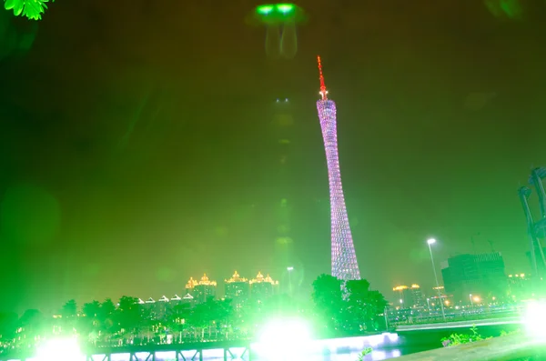 Guangzhou new TV Tower, the highest TV Tower in the world — стоковое фото