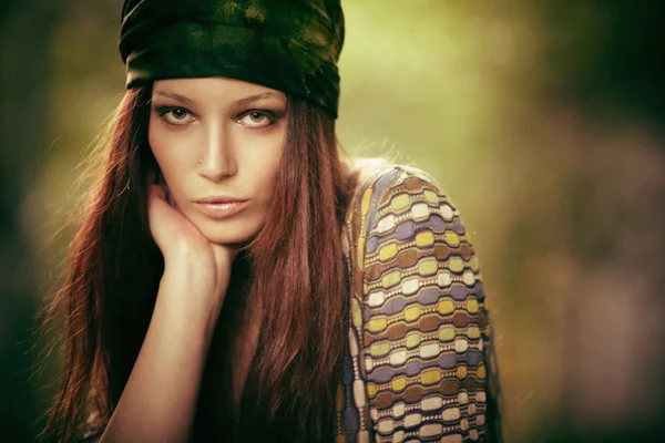 Chica hippy —  Fotos de Stock