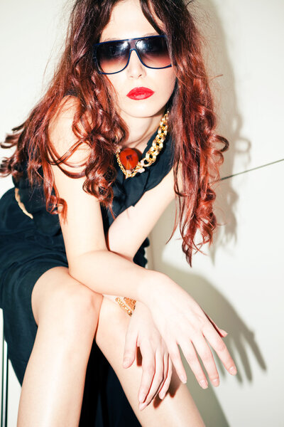 Modern girl portrait