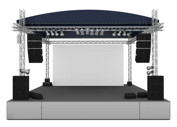 Concertpodium — Stockfoto