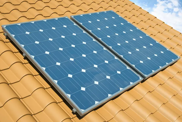 stock image Solar Panels