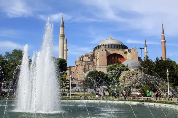 Hagia Sophia in Istanbul, Turkije — Stockfoto