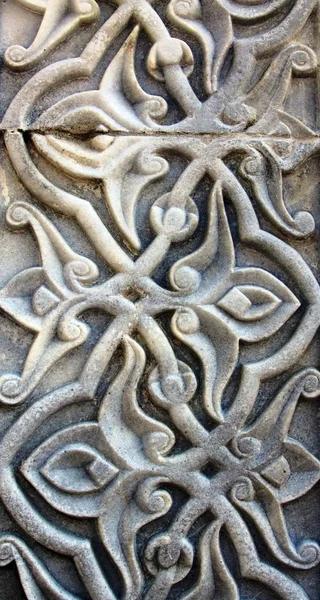 부르사, 터키에서에서 울 루 camii에서 아랍어 돌 조각 — 스톡 사진
