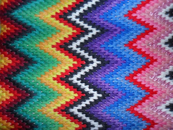 Hand knitted background — Stock Photo, Image